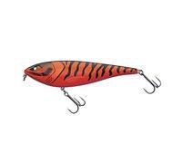 Berkley Zilla Glider Pike Hecht - Esca artificiale da pesca, 16 cm, colore: Rosso tigre