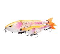 Berkley Zilla Swimmer Esca da pesca in 4 pezzi | Azione a S per luccio | Sistema Klip Lok per profondità regolabile | 0,5-1,5 m di profondità Esca per predatori | 19 cm | 45 g | Motoroil Burbot