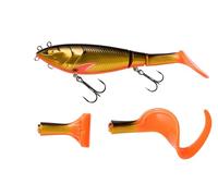 Berkley Zilla Tailswinger, Amo da Pesca, Esca Rigida, la Prima Tailbait Snodata sul Mercato con Azione di Nuoto e Versatilità, Pesca ai Predatori, Luccio, Unisex, Daybreak, 56 g, 140 mm