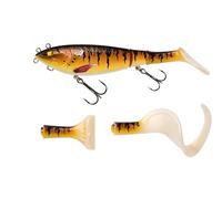 Berkley Zilla Tailswinger, Amo da Pesca, Esca Rigida, Prima Tailbait Snodata sul Mercato con Azione di Nuoto e Versatilità, Pesca di Predatori, Lucci, Unisex, Bottatrici a Motore, 56 g, 140 mm