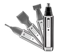 Berlamb - Tagliacapelli naso e orecchio - Trimmer e rasoio - Kit 4 in 1 ricaricabile USB - Nessun dolore