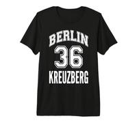 Berlin 36 Kreuzberg Nostalgia Design per Il quartiere di Berlino Maglietta Premium