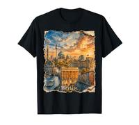Berlin, artistically reimagined by #LeoPepeDesign, Maglietta