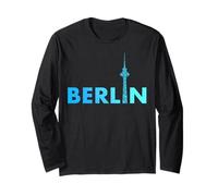 Berlin Design - Orso di Berlino - I Love Berlin Maglia a Manica