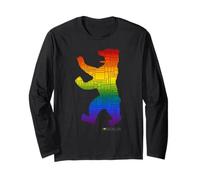 Berlin Design - Orso di Berlino - I Love Berlin Maglia a Manica