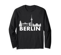 Berlin Design - Orso di Berlino - I Love Berlin Maglia a Manica