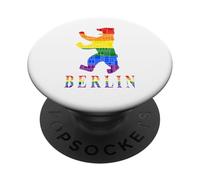 Berlin Design - Orso di Berlino - I Love Berlin PopSockets PopGrip Adesivo