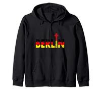 Berlin Design - Torre TV - I Love Berlin Felpa con Cappuccio