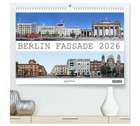 Berlin Fassade (hochwertiger Premium Wandkalender 2026 DIN A2 quer), Kunstdruck in Hochglanz: Die ganze Vielfalt Berliner Fassaden und Architektur
