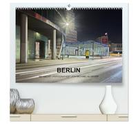 Berlin - fotografiert von Michael Allmaier (hochwertiger Premium Wandkalender 2026 DIN A2 quer), Kunstdruck in Hochglanz: Berlin bei Nacht