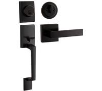 Berlin Modisch Maniglia a cilindro singolo con maniglia a leva per porta (per ingresso e porta d'ingresso) Reversibile per mano destra e sinistra