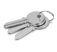 Berlin Modisch Set di 3 chiavi in ottone a 5 perni, argento 9125-06115