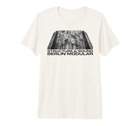 Berlin Modular Techno Structure Sound Brutalist Maglietta Premium