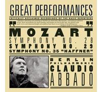 Berlin Philharmonic Orchestr Mozart: Symphonies Nos. 28, 29, & 35 - Haffne (CD)