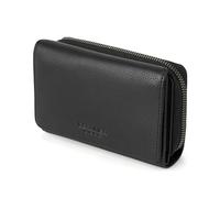 Berliner Bags Portafoglio Vienna Donna Grande con Zip e Portamonete Pelle | Nero, RFID, 19 Tasche per Carte, 2 Scomparti Banconote, 4 Scomparti Extra, Idea Regalo con Scatola