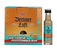 Berliner Luft SCHOKO Der Frische Pfefferminzlikör 15% Vol. 24x0,02l