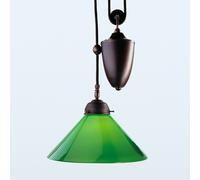 Berliner Messinglampen Lampada a sospensione Jonas verde antico Berliner Messinglampen