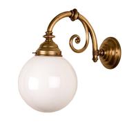 Berliner Messinglampen Lampada da parete in ottone Frank Berliner Messinglampen