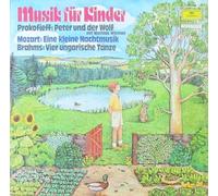 Berliner Philharmoniker Dirigent: Herbert von Karajan - Musik für Kinder / Prokofieff: Peter und der Wolf mit Mathias Wieman / Mozart: Eine kleine Nachtmusik / Brahms: Vier ungarische Tänze / Berliner Philharmoniker Dirigent: Herbert von Karajan / 1975 / Bildhülle / Deutsche Grammophon # 2535108 / Deutsche Pressung / 12" Vinyl Langspiel Schallplatte /