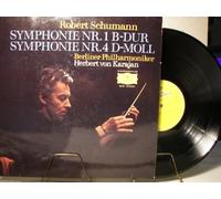 BERLINER PHILHARMONIKER - HERBERT VON KARAJAN - SCHUMANN - SYMPHONIE NR.1 B-DUR ; SYMPHONIE NR.4 D-MOLL - HERBERT VON KARAJAN - DEUTSCHE GRAMMOPHON CLUB-SONDERAUFLAGE - VINYL