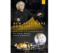 New Year's Eve Concert 2017 (Blu-ray) Berliner Philharmoniker Sir Simon Rattle