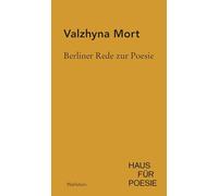 Berliner Rede zur Poesie 2026: 11 / 2026