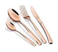 Berlinger Haus-BH/2638a Set di posate da 16 pezzi, specchio, oro rosa, acciaio inox