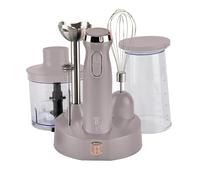 Berlinger Haus BH-9562 - Frullatore a immersione con accessori, 6 pezzi, colore tortora