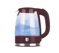 Berlinger Haus - Bollitore in vetro da 1,7 l, collezione Leonardo - 1,7 l - rosso