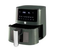 Berlinger Haus Friggitrice ad aria calda, 8 l, display touch a LED, 8 programmi, antiaderente, 40 - 200 °C, collezione verde opaco, cottura sana senza grassi