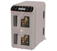 Berlinger Haus Friggitrice ad Aria Calda Digitale Doppia 5,5+5,5L Collezione Taupe - 5L - 5L - Tortora