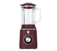 Berlinger Haus Mixer a immersione con contenitore in vetro, 1,5 l, 1000 W, bordeaux/Leonardo Collection