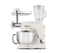 Berlinger Haus Robot da cucina/robot da cucina/ciotola in acciaio inox da 1500 W/5,5 l, tritacarne con vassoio e ripieno di salsicce/3 pezzi per pasta/contenitore per miscelare in vetro da 1,5 l con