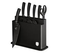 Berlinger Haus Set di 11 coltelli Black Silver Collection, materiali di alta qualità e design elegante