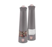 Berlinger Haus Set di 2 macinapepe elettrico per sale e pepe, collezione tortora, elegante, preciso e versatile
