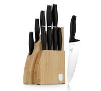 Berlinger Haus Set di coltelli con supporto BAMBOO 10 pezzi Matte Black Collection BH-2979