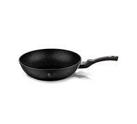 Berlinger Haus Wok 28 cm Black Rose - Rivestimento in marmo - Alluminio Turbo induzione