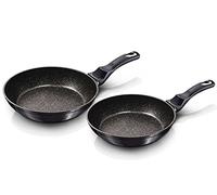 Berlinger Haus Charcoal Pro Set 2 padelle in alluminio forgiato 22/26 cm