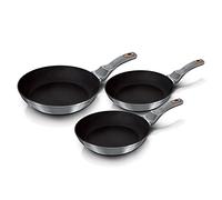 Berlinger Haus Moonlight Set di 3 padelle in alluminio forgiato 20/24/28 cm