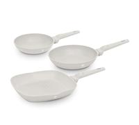 BerLINGERHAUS - Set di padelle con rivestimento in titanio, 3 pezzi, collezione Sahara | Robuste, versatili ed eleganti