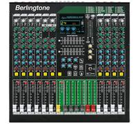 - Berlingtone,Mixer audio Bluetooth professionale a 12 canali, registrazione PC, 24 effetti DSP, alimentazione phantom 48V, jack microfono 10, equalizzatore a 14 bande, ingresso/uscita RCA, non