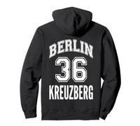 Berlino 36 Kreuzberg Nostalgia Design per Il quartiere di Berlino Felpa con Cappuccio