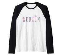 Berlino Design - Torre TV - I Love Berlin Maglia con Maniche Raglan