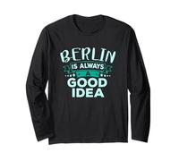 Berlino è Sempre Una buona Idea Divertente Viaggio in Città Maglia a Manica