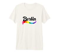 Berlino Germania LGBTQ Gay Pride Parade Rainbow Ally Maglietta Premium