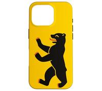 Berlino Grafica Orso Berlino Logo Metropole Souvenirs divertente Custodia per iPhone 16 Pro