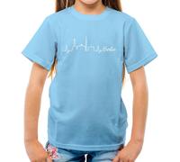 Berlino Heartbeat - T-Shirt - Germania Skyline Tedesco Città Love Posto