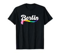Berlino LGBTQ+Orgoglio Marzo Germania Tedesco Gay Amore Ally Maglietta
