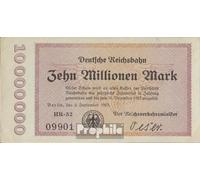 Berlino Pick-No.: S1014 Inflationsgeld il Tedesco Reichsbahn Berlino nuevo 1923 10 Milioni di euro Mark (banconote per collezionisti - nessun mezzo di pagamento) ferrovia / funicolare
