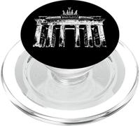 Berlino Porta di Brandeburgo Skyline Vintage Amo Berlin PopSockets PopGrip per MagSafe